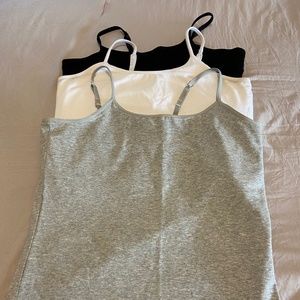 New Cotton Camisole Shelf Bra Tanks